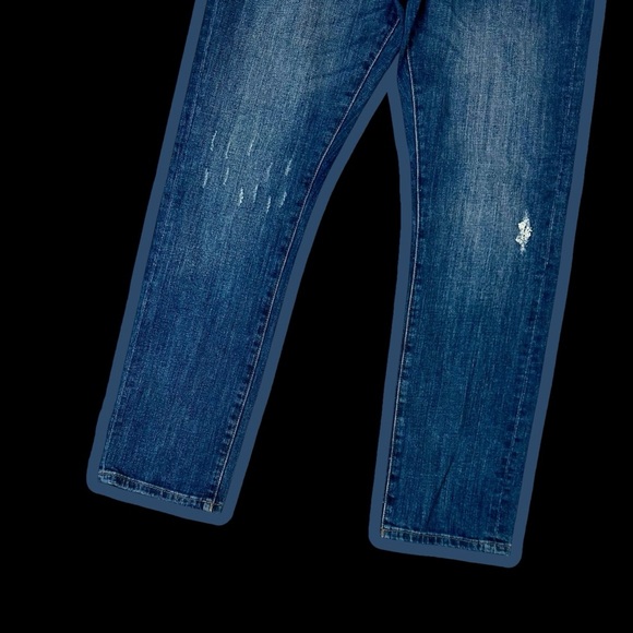DL1961 Boys ‘Brady’ Slim Fit Distressed Jeans in “Playhouse” Size 12 - Picture 9 of 16